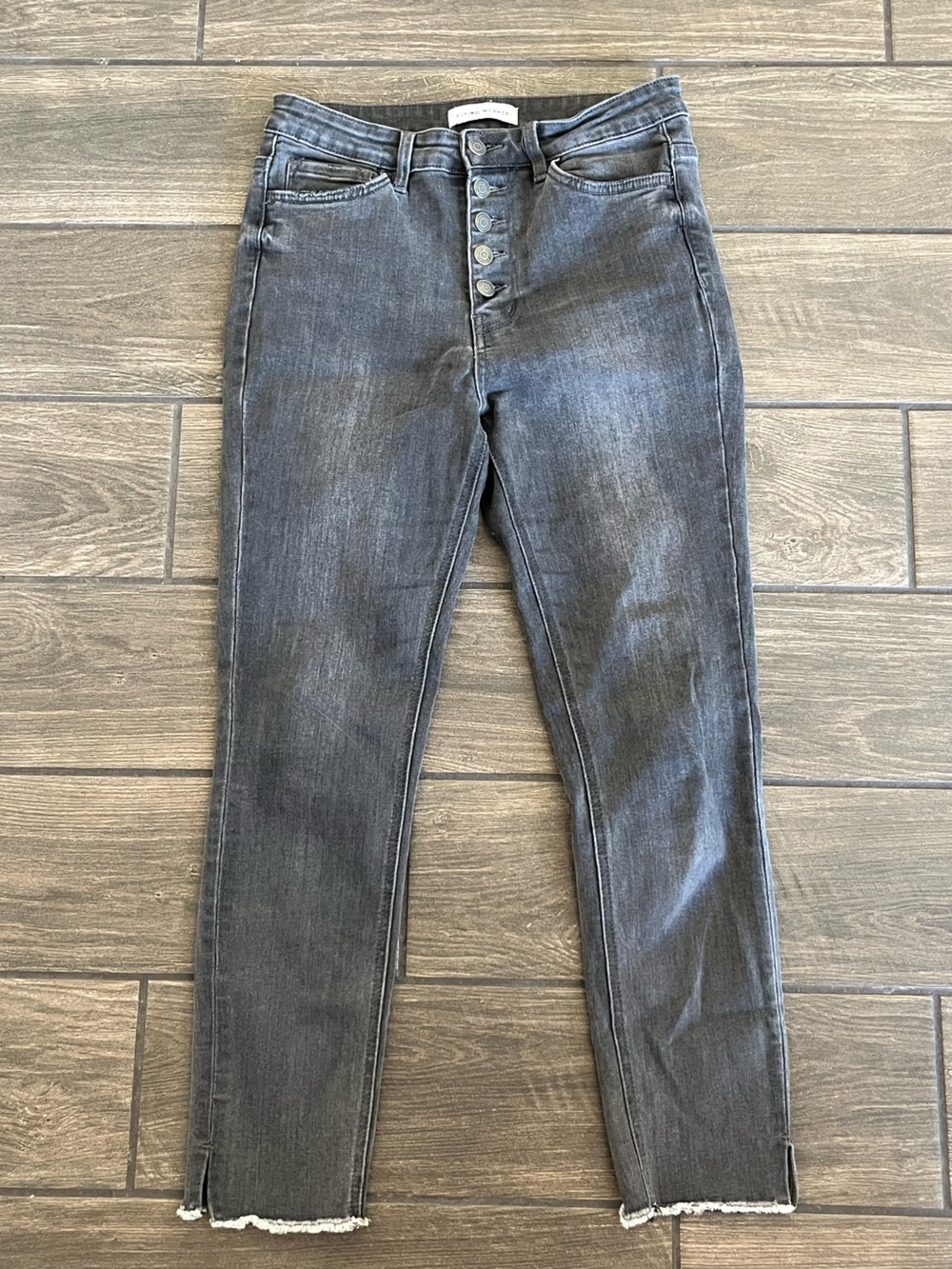 FLYING MONKEY Skinny Jeans Washed Gray, 28